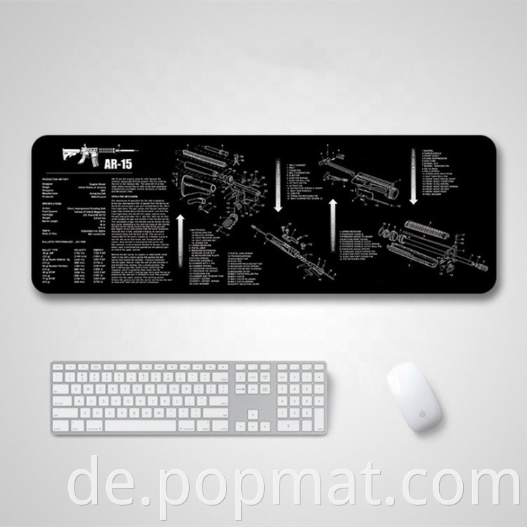 Werbe billig Gaming -Maus -Pad Custom Gummi gedrucktem Maus -Pad